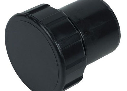 FloPlast ABS Solvent Weld Access Plug 50mm Black WS32B