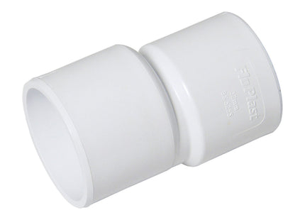 FloPlast ABS Solvent Weld Level Invert Reducer 40mm x 32mm White