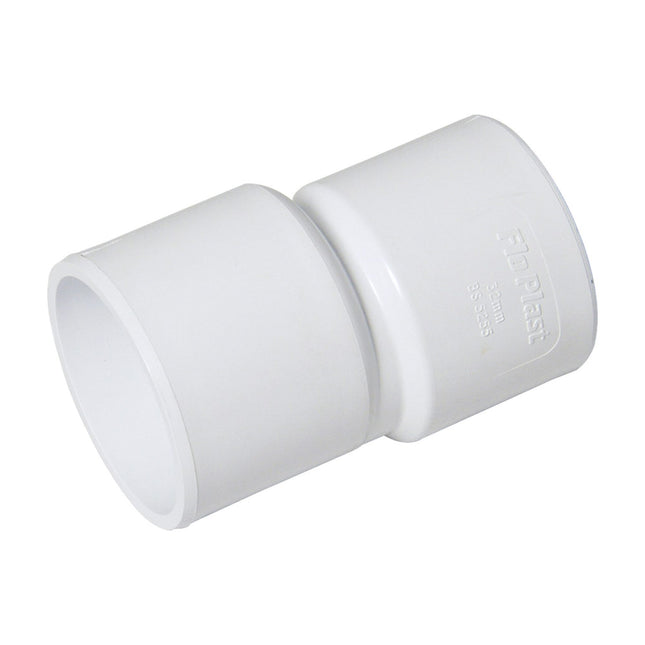 FloPlast ABS Solvent Weld Level Invert Reducer 40mm x 32mm White