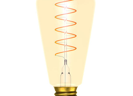 Bell LED 4W Vintage Soft Coil Vertical Amber Filament Bulb - Dimmable - 60017