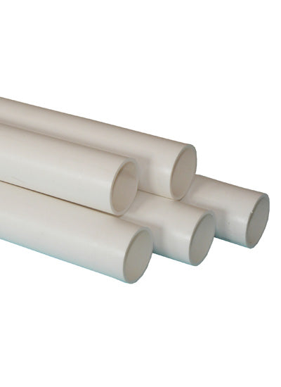 FloPlast Push Fit Waste Pipe 40mm x 3 Metre White