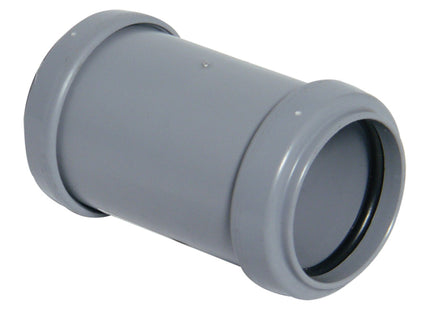 FloPlast Push Fit Waste Coupling 32mm Grey