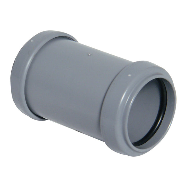 FloPlast Push Fit Waste Coupling 32mm Grey