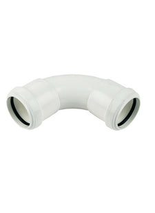 FloPlast Push Fit Waste 92.5 Degree Bend 32mm White