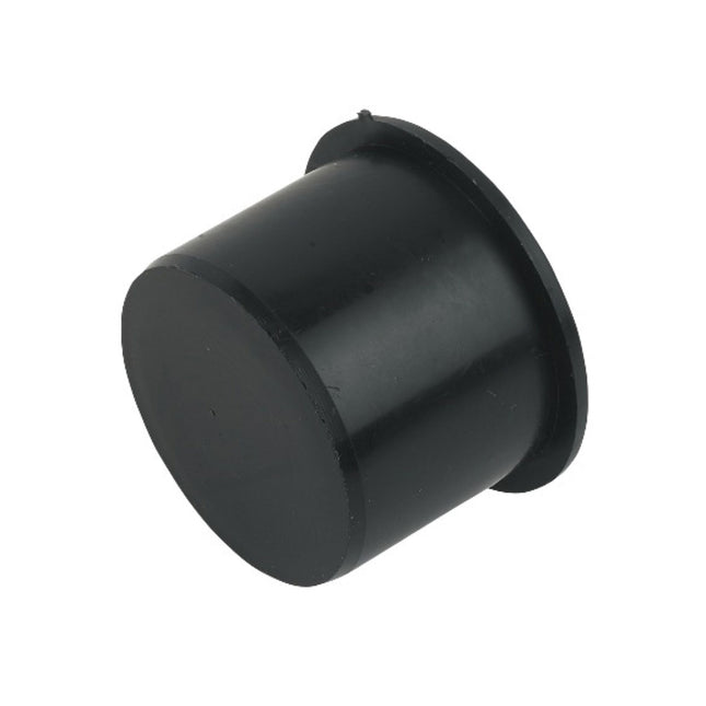 FloPlast Push Fit Waste Socket Plug 32mm Black