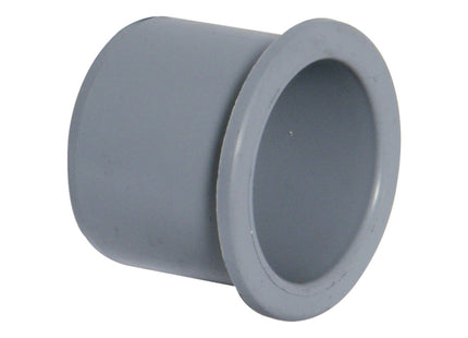 FloPlast Push Fit Waste Socket Plug 40mm Grey