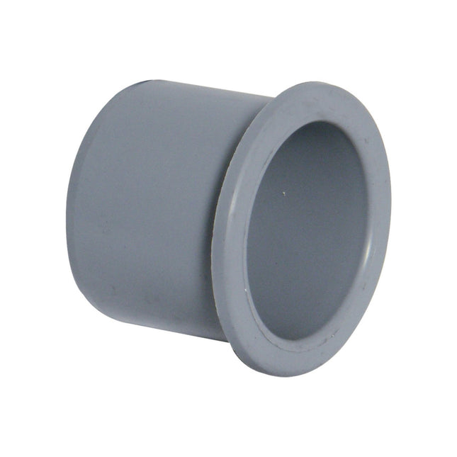 FloPlast Push Fit Waste Socket Plug 40mm Grey