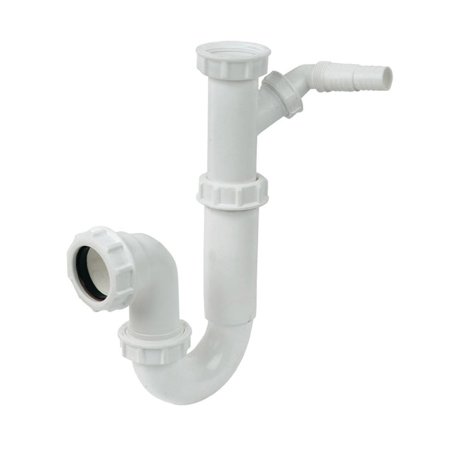 FloPlast 40mm Appliance Half Trap - 76mm Seal
