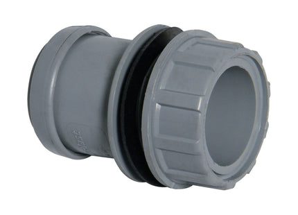 FloPlast Push Fit Waste Tank Connector 32mm Grey