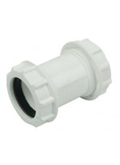 FloPlast Compression Waste Coupling 32mm White