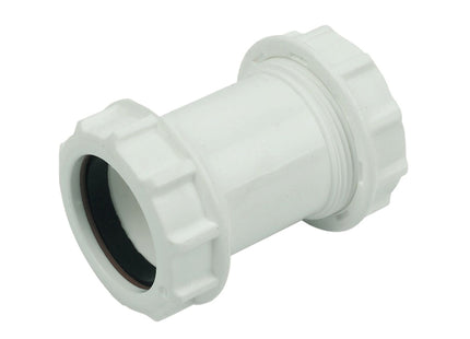 FloPlast Compression Waste Coupling 40mm White