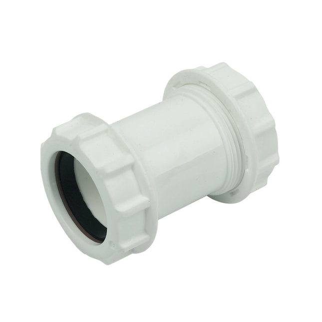 FloPlast Compression Waste Coupling 40mm White