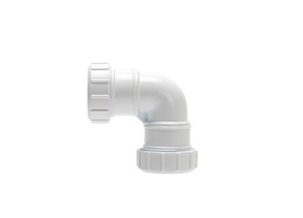 Fluidmaster Uni White Comp Waste Elbow 32mm - ZB39402DB - Essential for Plumbing