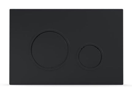 Thomas Dudley Circle Plate - Matte Black - P47-0190-0240 - Ideal for Flushing