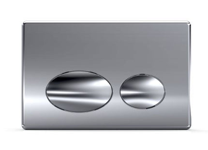 Thomas Dudley Tactile Flush Plate - Gloss Chrome - P61-0120-0240 - Enhance your bathroom