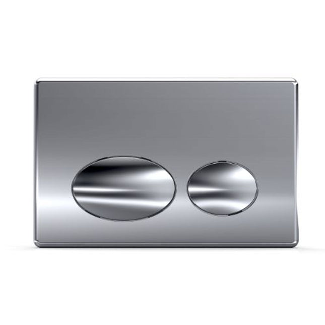 Thomas Dudley Tactile Flush Plate - Gloss Chrome - P61-0120-0240 - Enhance your bathroom