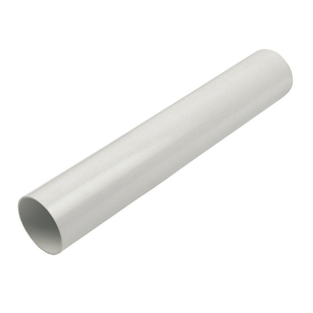 FloPlast Overflow 21.5mm x 3 Metre Pipe White