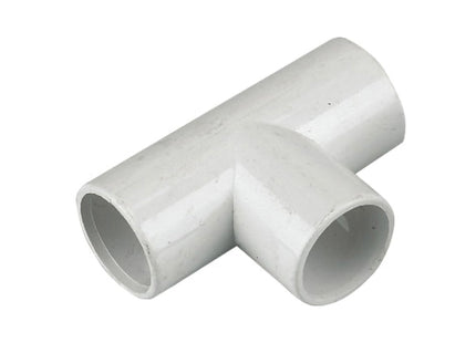 FloPlast Overflow Tee 21.5mm White