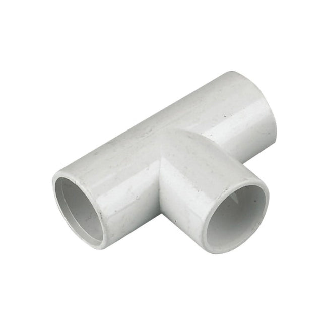 FloPlast Overflow Tee 21.5mm White