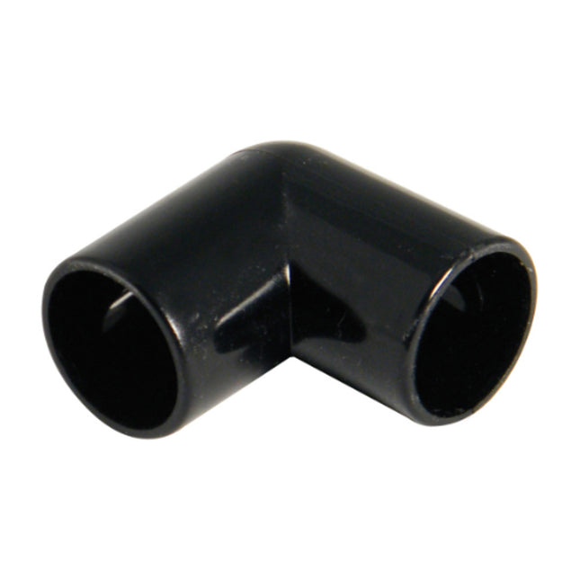 F-P Overflow 90 Deg Bend 21.5mm Black - 431311