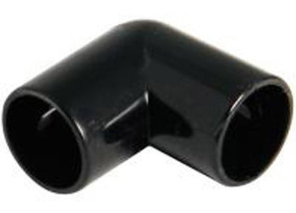 F-P Overflow 90 Deg Bend 21.5mm Black - 431311