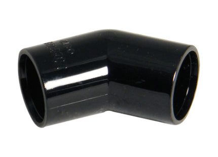 Floplast Limited F-P Overflow 135 Deg Bend 21.5mm Black - 431312 - Great for drainage