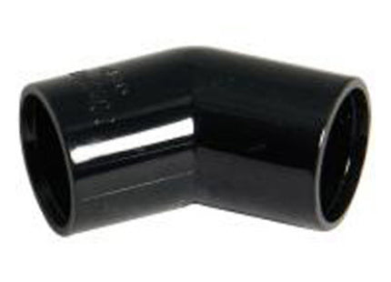 Floplast Limited F-P Overflow 135 Deg Bend 21.5mm Black - 431312 - Great for drainage