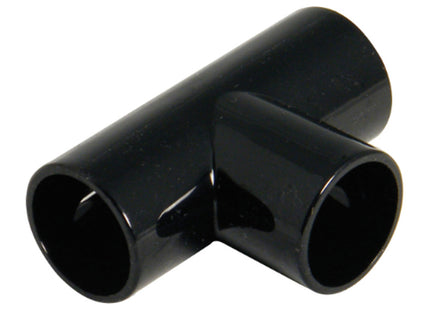Floplast Limited F-P Overflow Tee 21.5mm Black - 431313 - Essential for Plumbing