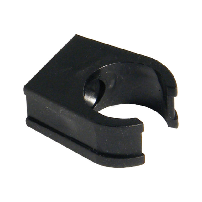 Floplast Limited F-P Overflow Pipe Clip 21.5mm Black - 431316 - Reliable Pipe Support