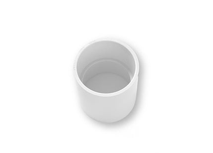 Primaplumb 40mm Straight Couplings White - PRIMPWC40WB