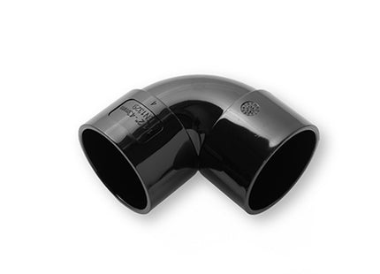 Primaplumb 40mm 90 Deg Knucke Bends Black - PRIMPWE9040B for Plumbing