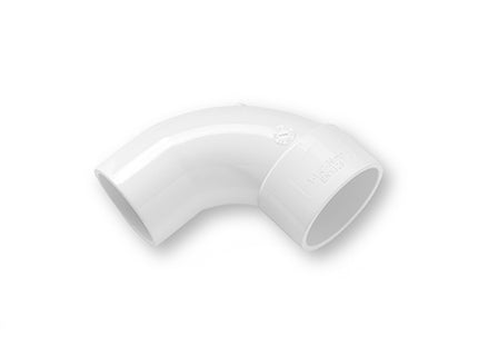 Primaplumb 32mm 90 Deg Spigot Bends White - PRIMPWCB9032WB