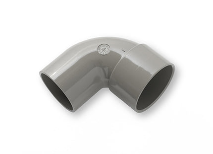 Primaplumb 40mm 90 Deg Spigot Bends Grey - PRIMPWCB9040G