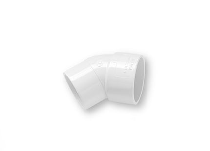Primaplumb 32mm 45 Deg Spigot Bends White - PRIMPWSPB4532WB