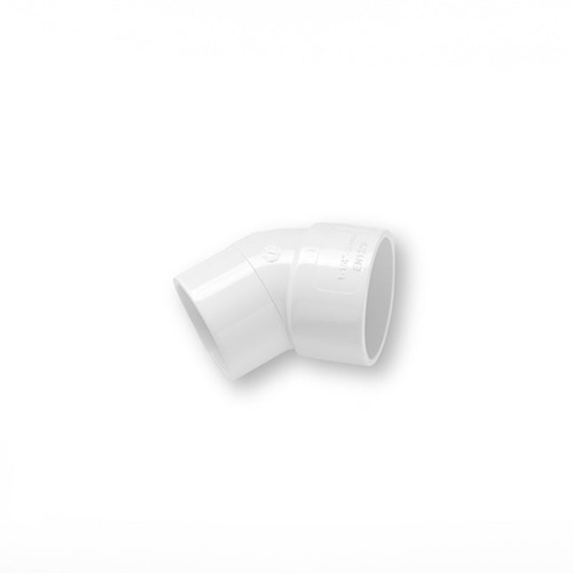 Primaplumb 32mm 45 Deg Spigot Bends White - PRIMPWSPB4532WB