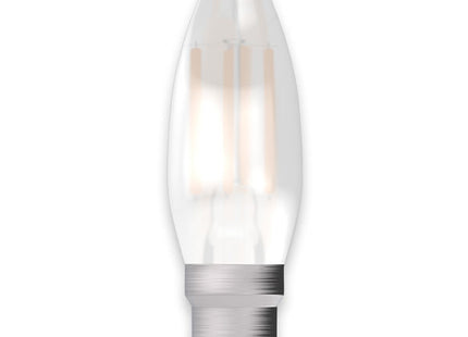 Bell LED 3.3W Satin Filament Candle - BC - 2700K - 60707