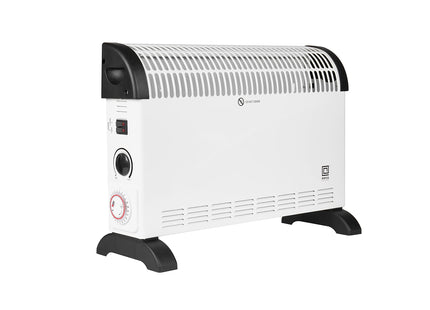 PIFCO 20000W Electric Heater With Timer 3 Adjustable Heat Settings, Free Standing Portable Electric Convector Heater Fast & Quick heating Low Cost Heating