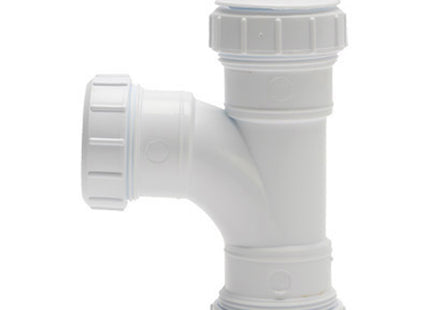 Fluidmaster Appliance Inline Tee 40mm - ZB39433DB - Ideal for Plumbing