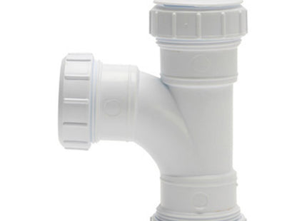 Fluidmaster Appliance Inline Tee 40mm - ZB39433DB - Ideal for Plumbing