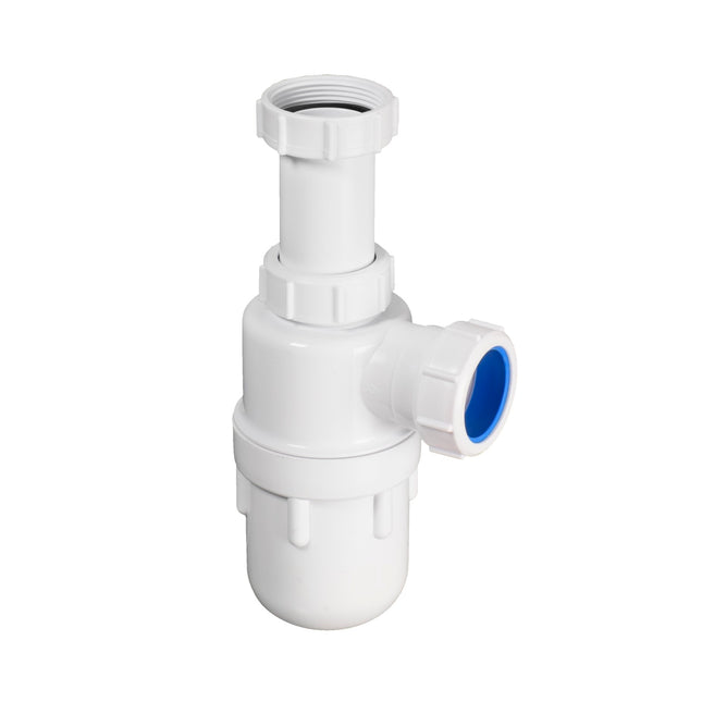 Mcalpine 75mm Water Seal Adjustable Inlet CP Bottle Trap - CE31A - Ideal for 32mm EU Size