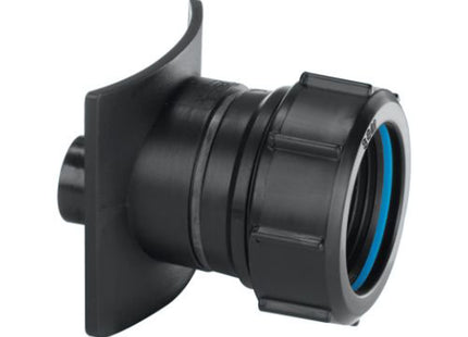 McAlpine Mca Black 3 1/2"/90mm x 1 1/4" Two Piece - BOSS90CAST-BL - Cast Iron Soil Pipe Boss
