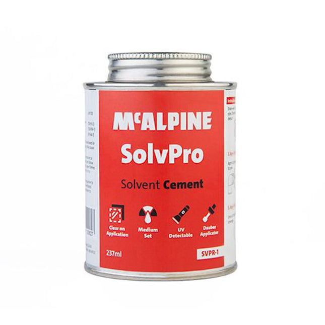 McAlpine SolvPro Solvent Cement (237 ml)