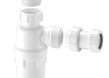Mcalpine 1 1/4 x 1 1/2 x 75mm Water Seal Bottle HandiTrap - HANDITRAP-B
