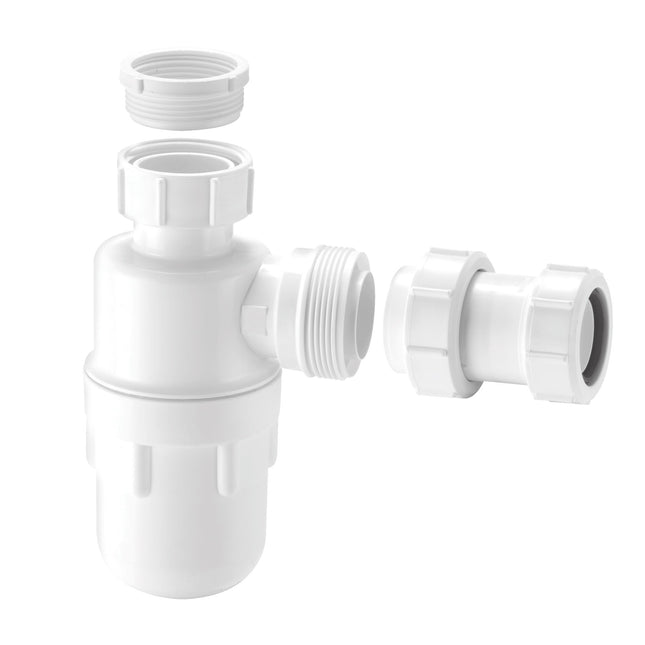 Mcalpine 1 1/4 x 1 1/2 x 75mm Water Seal Bottle HandiTrap - HANDITRAP-B
