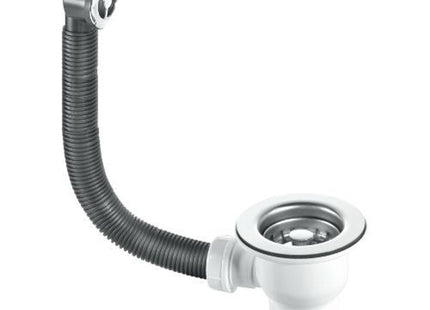 Mcalpine 1.5� Mini Basket Strainer Waste - FMBSWSS85