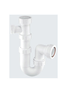 McAlpine Tubular Swivel Basin Trap with 19/23mm Pipe Connection ASC10-SP