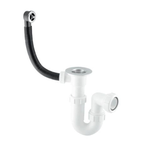 McAlpine 75mm Water Seal Adjustable Inlet Sink Trap - FST1WP