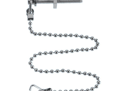 McAlpine 10" Chrome Plated Chain and 2 Triangles, Stay and Nut CH10