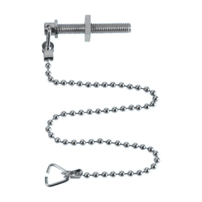 McAlpine 10" Chrome Plated Chain and 2 Triangles, Stay and Nut CH10