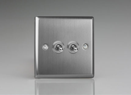 Varilight 2-Gang (10A Intermediate Switch + 10A 1- Or 2-Way Toggle Switch)